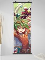 Wall-Art-Canvas-Yu-Gi-Oh-Pictures-Jaden-Yuki-Painting-Print-Yuya-Sakaki-Poster-Fudo-transformed