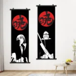 naruto wall scroll art